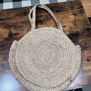 Sole Society straw bag